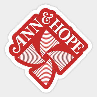 Ann & Hope - Dark Sticker